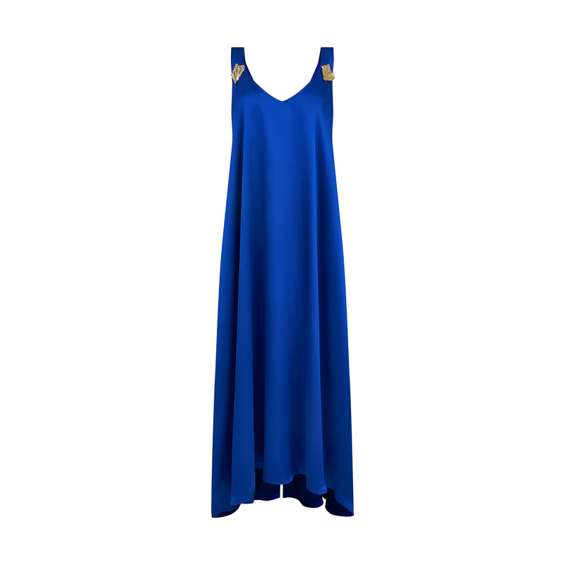 THE PARELLI MAXI DRESS- ELECTRIC BLUE