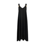 THE PARELLI MAXI DRESS- BLACK