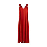 THE PARELLI MAXI DRESS- RED