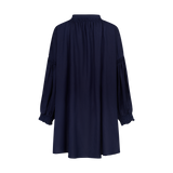 THE STROMBUS BANDED TUNIC-NAVY