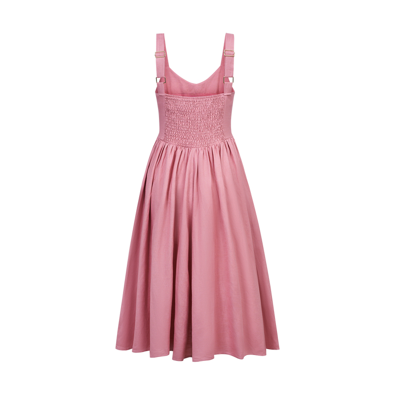 THE STROMBUS SWEETHEART DRESS-MAUVE