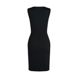 THE PHYLUM SHEATH DRESS-BLACK