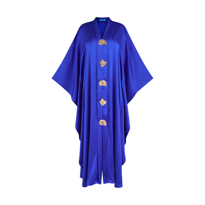 THE LADY SHELOTTA KAFTAN-ELECTRIC BLUE