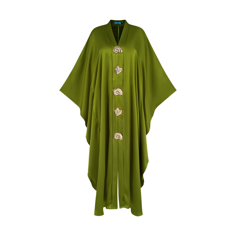 THE LADY SHELOTTA KAFTAN-OLIVE