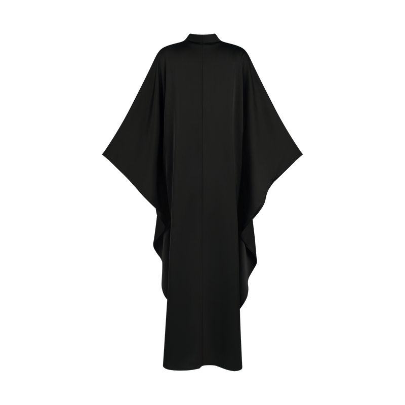 THE LADY SHELOTTA KAFTAN-BLACK