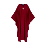 THE ALIGER KAFTAN-BURGUNDY