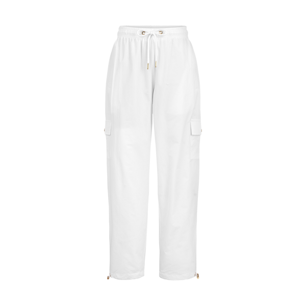 THE AVO CARGO PANTS-WHITE