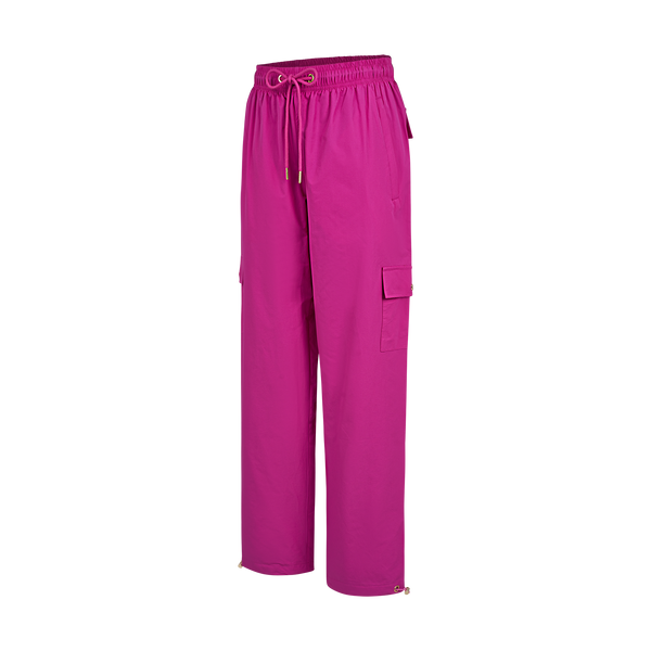 THE AVO CARGO PANTS-FUCHSIA