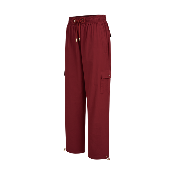 THE AVO CARGO PANTS-BURGUNDY