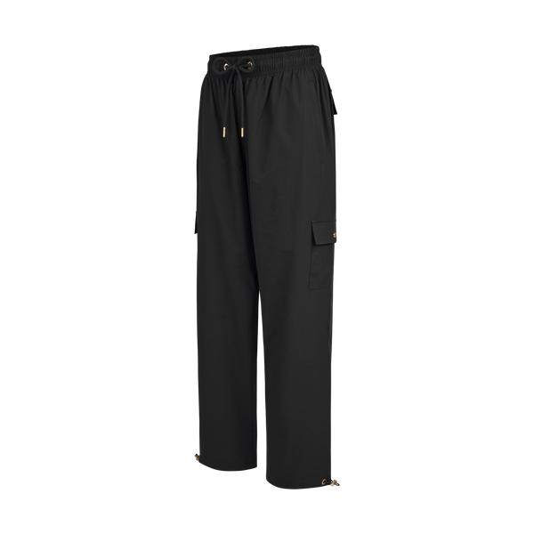 THE AVO CARGO PANTS-BLACK