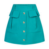 THE STROMBUS SKIRT-JADE